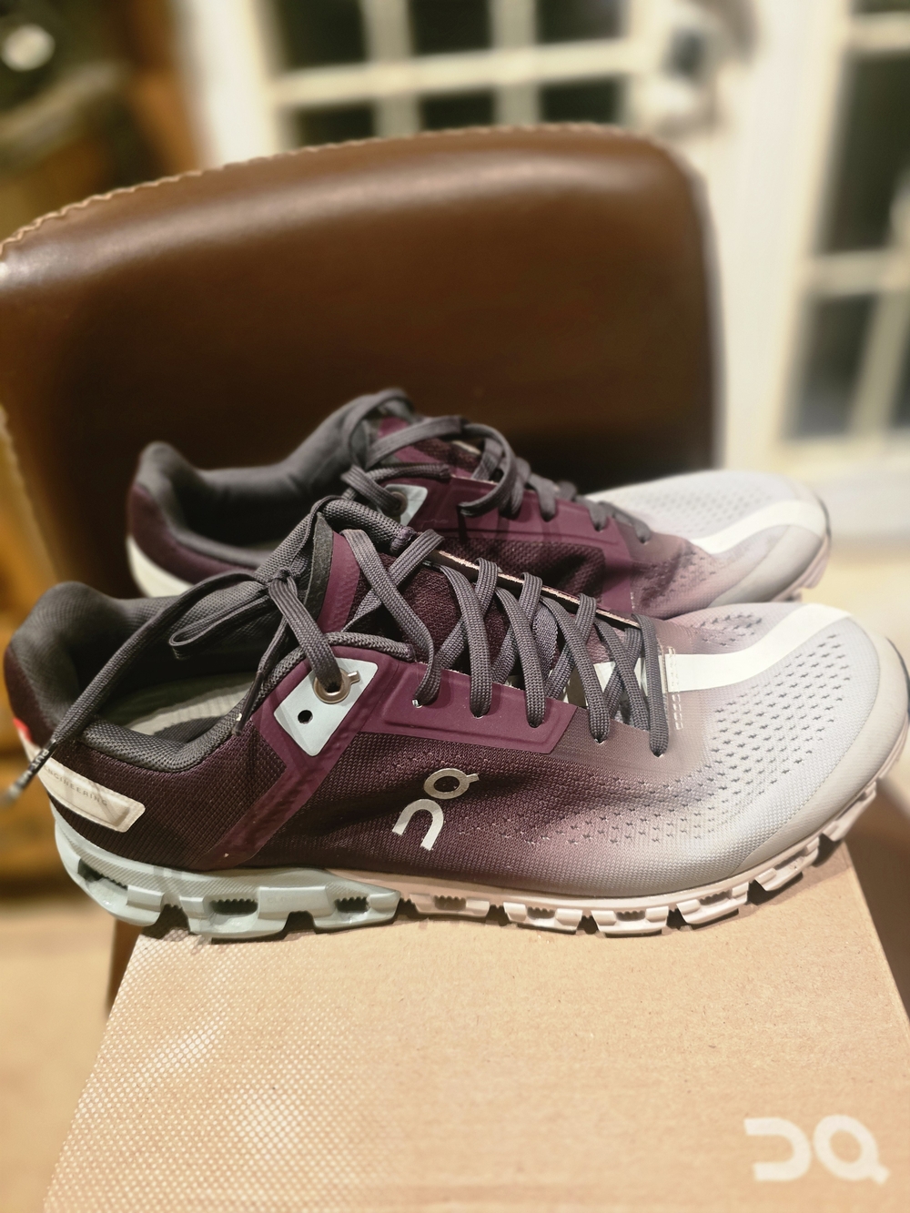 On Running Cloudwomen Gradient Plum/Gray Running Shoes